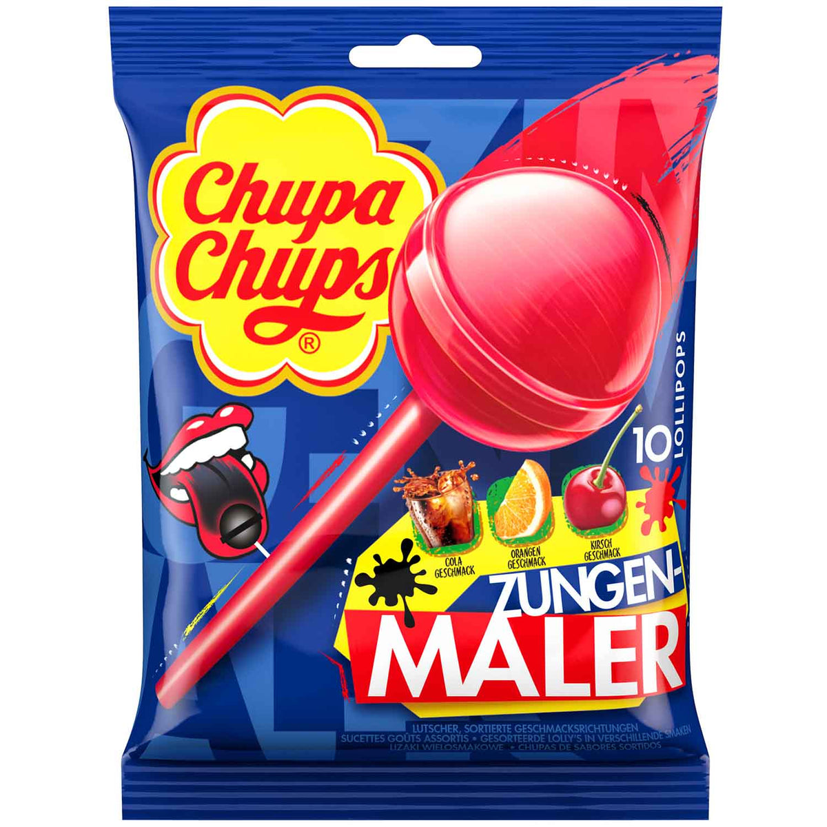 Chupa Chups Lollipop Zungenmaler 10er –