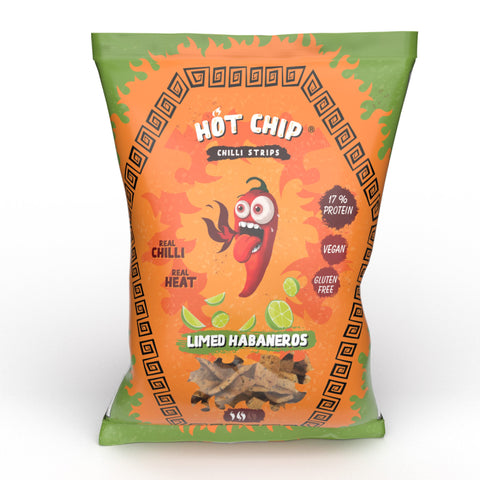 Hot Chip STRIPS - Lime Habanero, 80g