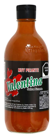 Salsa Valentina - extra scharfe Salsa aus Mexiko, 370ml