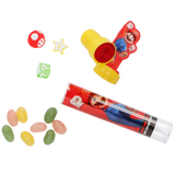 Figure di Super Mario con francobolli e gelatine, 8G
