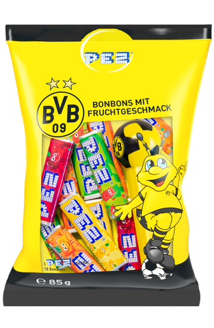 Pez Donor BVB Dortmund, comprese le caramelle dopo i ripieni, 85G