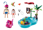 Playmobil 70610 - piscine amusante avec seringue d'eau