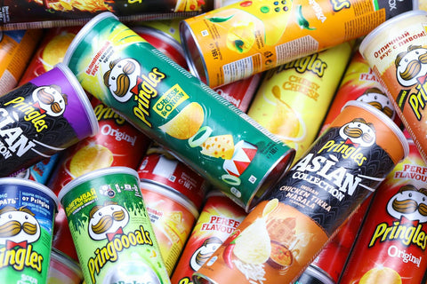 Pringles Chips Mystery XL-Überraschungspaket, 14 Dosen