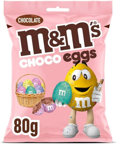 Les œufs mouchetés aux œufs de Pâques de M&M de M&M, 80g