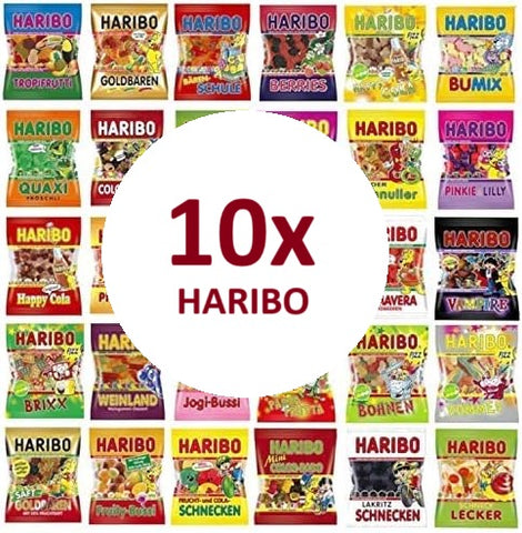 HARIBO im L-Überraschungspaket, 10 Packungen