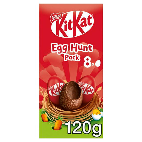 Kitkat Schoko-Eastersei Pâques Chasse d'oeufs, 120g