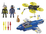 Playmobil 70780-City Action Police Jet: Drone tracking