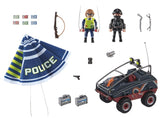 PLAYMOBIL 70781 - City Action Polizei-Fallschirm: Verfolgung des Amphibien-Fahrzeugs