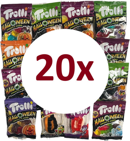 Trolli mix in the XL surprise package, 20 packs