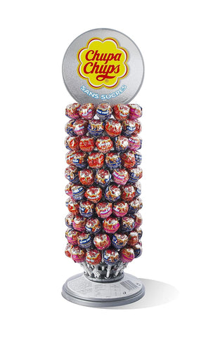 Chupa chups lollipop "Le meilleur de" 120 pièces - en sucre-sans
