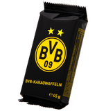 BVB Borussia Dortmund Cup riempita di deliziosi waffle di cacao, 90 g