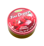 Woogie Fine Drops - Hart Caramelles Bunbons avec Cherry Taste, 200g