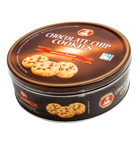 Danish chocolate chip cookies shortcoming biscuits pâtisserie mathéo, 454g