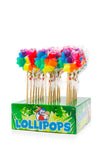 Felko Lolly Rainbow Big Flower - lecca lecca fruttati e colorati con un fantastico aspetto floreale, 40 g