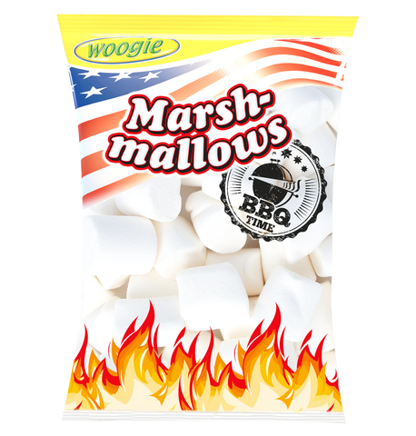 Woogie Marshmallows "American Style" Barbecue, 300g MHD 10/24