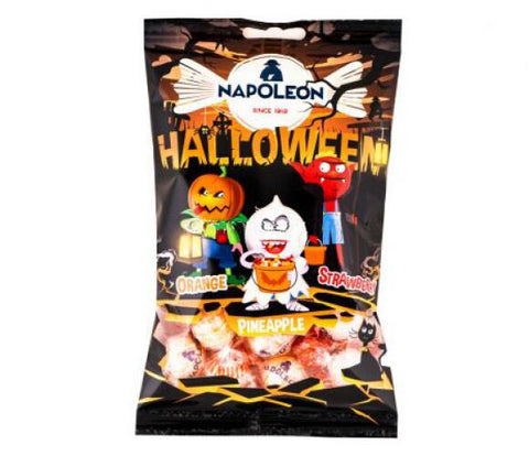 Napoléon Halloween - bonbons végétariens aigres fourrés pétillants, 200g