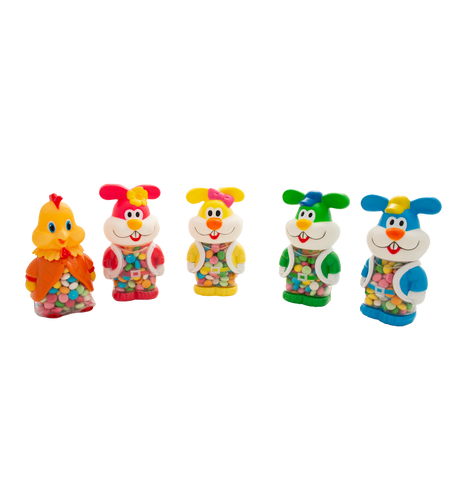 Woogie Pâques Figures Spardite avec des perles de sucre, 110g