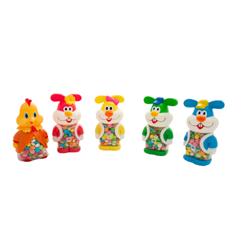 Woogie Easter Figures Sparditis with sugar beads, 110g
