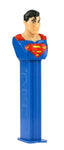 Pez dispenser - DC Heroes Batman, Flash, Superman, various characters, including 2x PEZ candies, 2x 8.5g