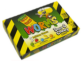 Toxic Waste Theatre Box Worms -  saure Fruchtgummiwürmer, 85g