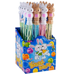 Vida Bubble Bunny Ostern, 35cm Seifenblasen-Stange mit Süssigkeiten