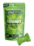 Soundy saure Knister-Bonbons mit Apfel-Geschmack - Sour Apple, 30g