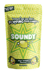 Soundy acid crackling candy with lemon taste - sour lemon, 30g