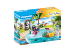 PLAYMOBIL 70610 - Spassbecken mit Wasserspritze