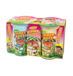 Woogie Popping Cotton Candy - Zuckerwatte mit verschiedenen Geschmacksrichtungen, Doppelpack 2x20g