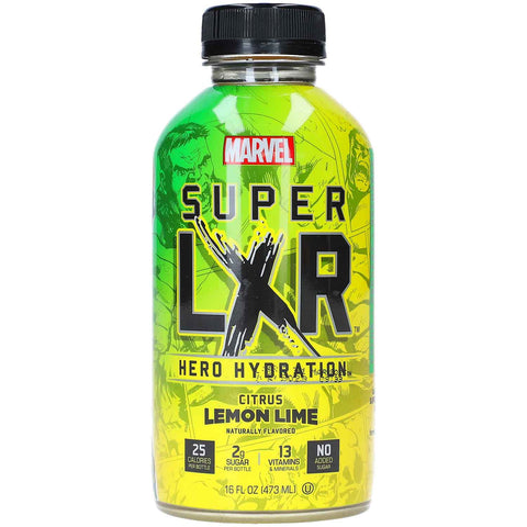 Arizona Marvel Super LXR Hero Hydation Citrus Lemon Lime, 473ml