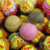 Chupa Chups Lollipop Milky with caramel, strawberry cream and cocoa vanilla, 100