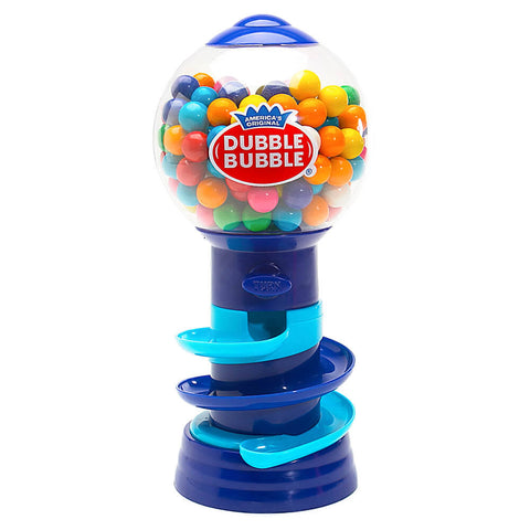 Dubble bubble chewing gum machine gumball bank spiral, 75g