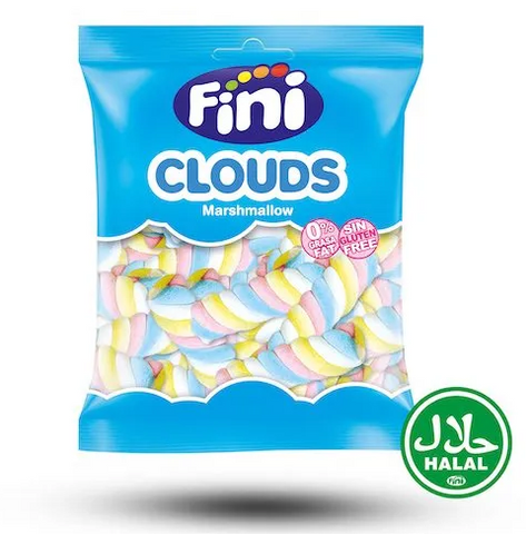Fini Marshmallow Twist Halal - marshmallow colorati, 75g