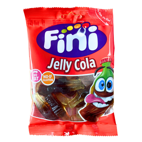 Bottiglie Fini Cola Halal - gomma da masticare alla frutta al gusto di cola, 75 g