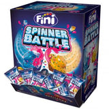 Fini Spinner Battle Gum - toupies à chewing-gum avec remplissage liquide, 200 pièces
