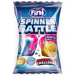 Fini Spinner Battle Gum - trottole in gomma da masticare con riempimento liquido, 200 pezzi