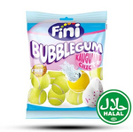 Fini Tennis Balls Gum Halal - palline di gomma da masticare con ripieno effervescente, 75g