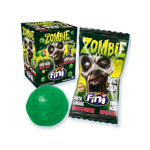 Fini Zombie Mouth Painter - tongue -coloring hard caramel with chewing makers, 200 pieces