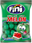 Fini Watermelon Gum Halal - deliziosi meloni di gomma da masticare con ripieno acido effervescente, 75g