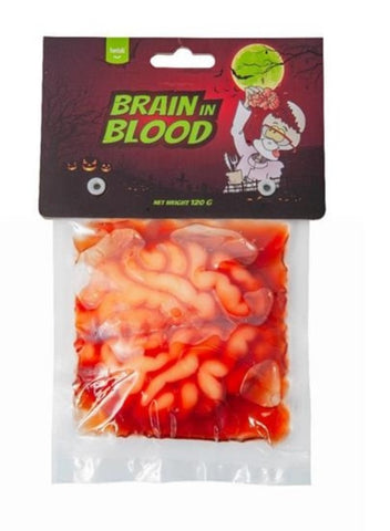 Funlab Brain in Blood - Cerveau de gomme de fruit en sachet, 120ml