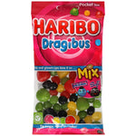 Haribo Dragibus Duo Mix, chewing rage mix with fruity flavors, 130g