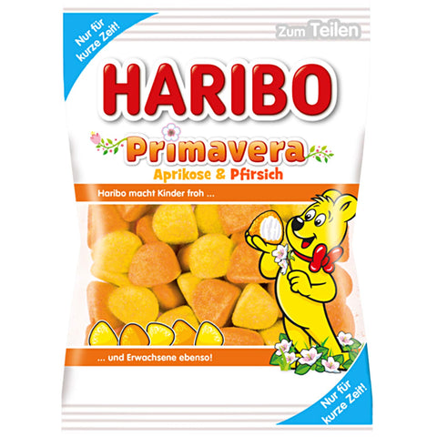 Haribo Primavera Aprikose & Pfirsich, 175g
