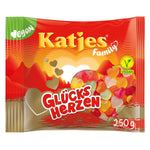 Katjes Family Happiness hearts - vegan fruit gum in XL family pack - 250g