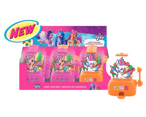 My Little Pony Candy Gumball Machine - mini chewing gum machine with chewing gum and function, 30g