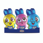 Smarties bunny, large chocolate buns filled with colorful smarties, 94g