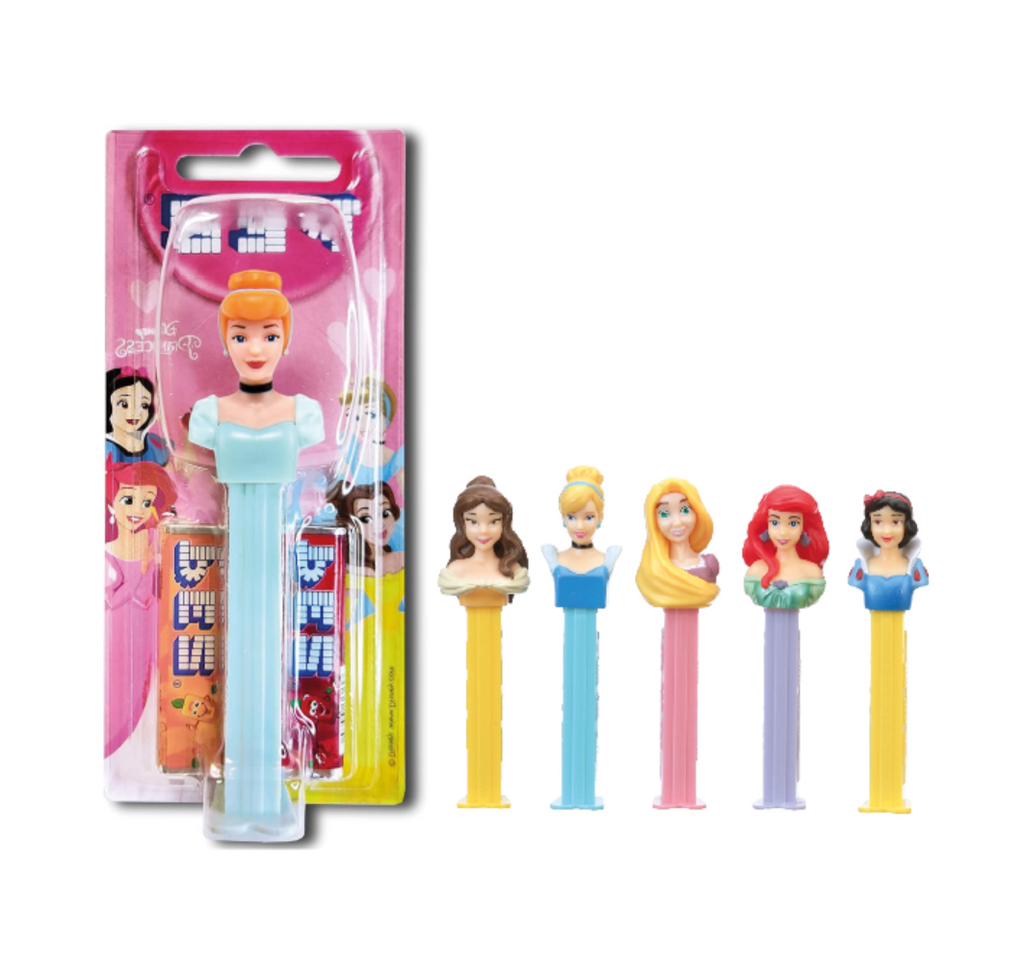 Distributeur PEZ Disney Princess divers personnages, dont 2x