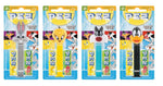 Pez dispenser - Looney Tunes Bugs Bunny, Duffy Duck, Tweety, New Year's Eve, various characters, including 2x PEZ candies, 2x 8.5g