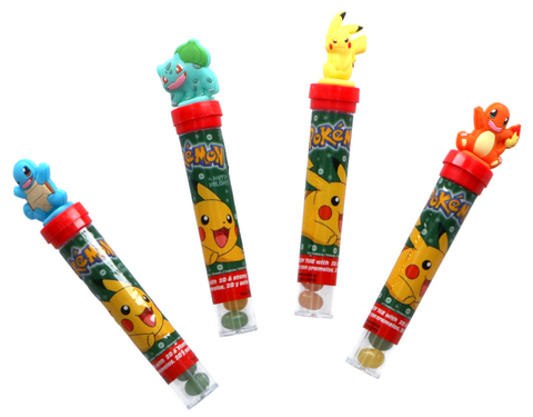 Figures Pokémon avec tampons et haricots à gelée, 8g