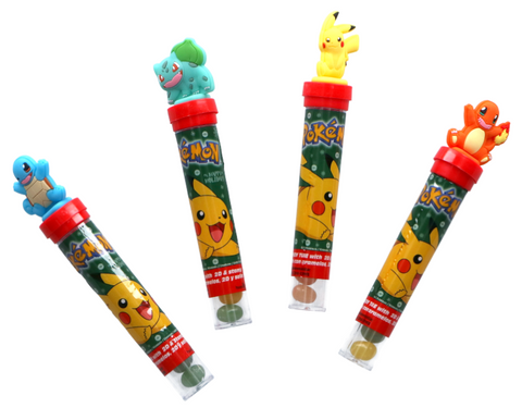 Pokémon Jelly Beans avec des gelées de tube de tampon, 8G