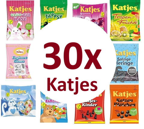 Katjes-MIX im XXL-Überraschungspaket, 30 Packungen